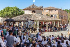 Place de Auvillar en fête