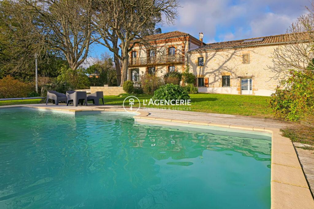Propriété d’exception avec piscine et dépendances