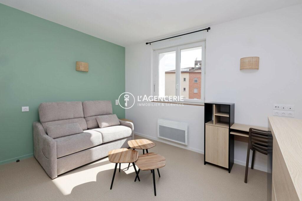 Studio 18m² rénové meublé proche faculté