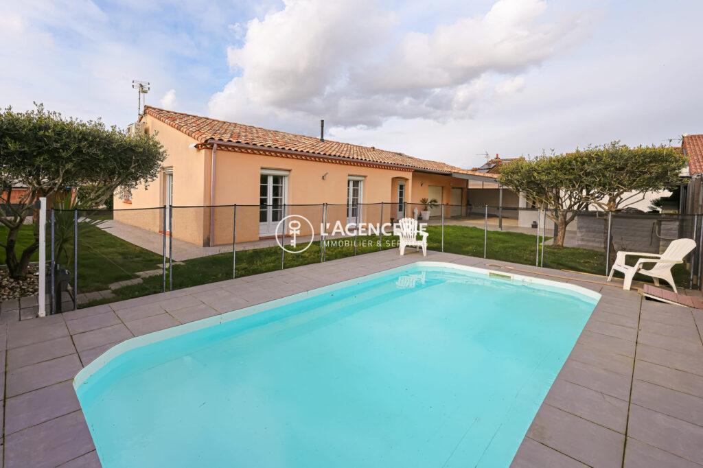 Maison familiale de 120 m² avec piscine et double garage